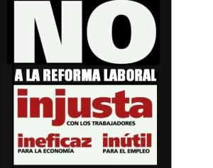No reforma laboral